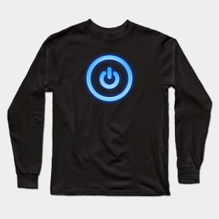 Power On/Off Long Sleeve T-Shirt